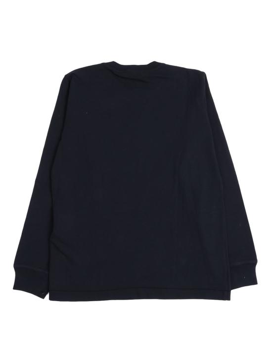  [키즈] 스톤 아일랜드 탑 키즈 긴팔 티셔츠 (블루) - STONE ISLAND