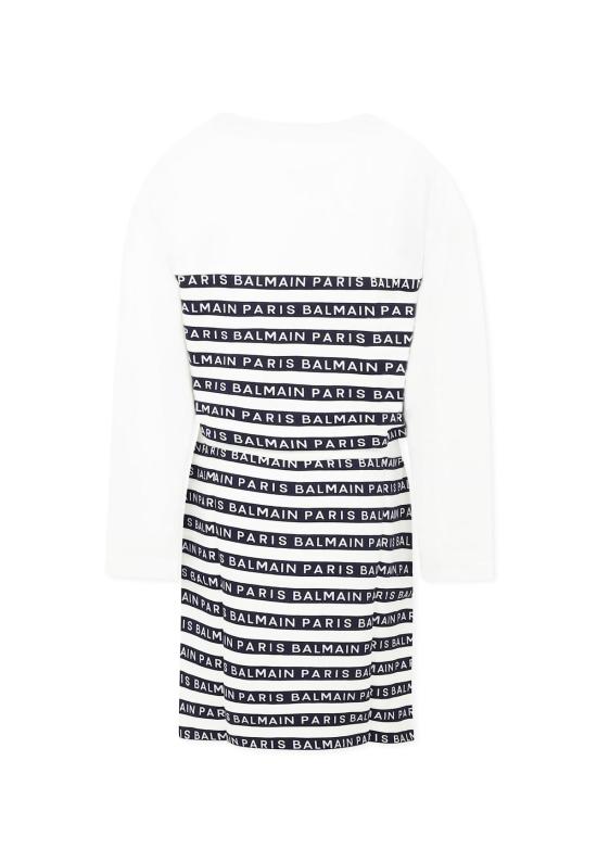  [키즈] 발망 스커트 아동용 스웨트셔츠 &  세트 (화이트) - BALMAIN