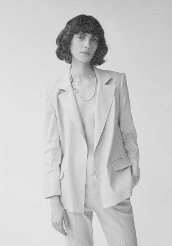  루스 오르티스 목걸이/팬던트 루즈 오리츠 베일 체인 토글 목걸이 스털링 실버 - LUZ ORTIZ