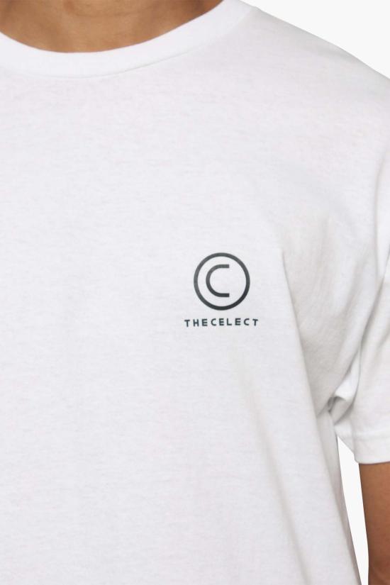  더 셀렉트 반팔 티셔츠 셀렉트 할리우드 티셔츠 화이트 - THE CELECT
