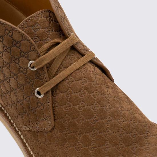  구찌 부츠 가죽  담배색 - GUCCI