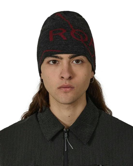  로아 모자 로고 울 비니 - ROA