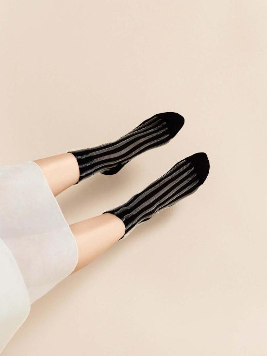  잇이즈웰 LA 양말 잇 이즈 웰 L.A. 미코노스 시스루 쇼츠 크루넥 - IT IS WELL L.A.