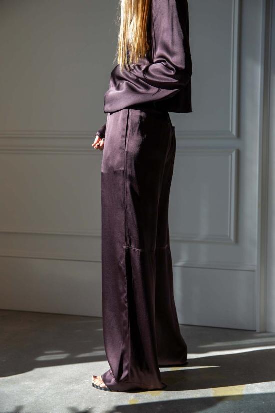  사블린 스트레이트 팬츠 렉시 로우라이즈 릴렉스드 풀온 팬츠 - SABLYN