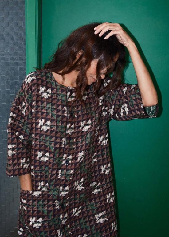  에이스 앤 지그 롱 원피스 에이스 & 지그 니에베스 드레스 아트리움 - ACE & JIG