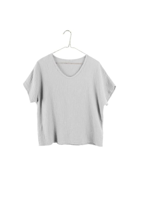  It Is Well L.A. 반팔 티셔츠 잇이즈웰 L.A. 오가닉 반팔 거즈 탑 - OTHER BRANDS