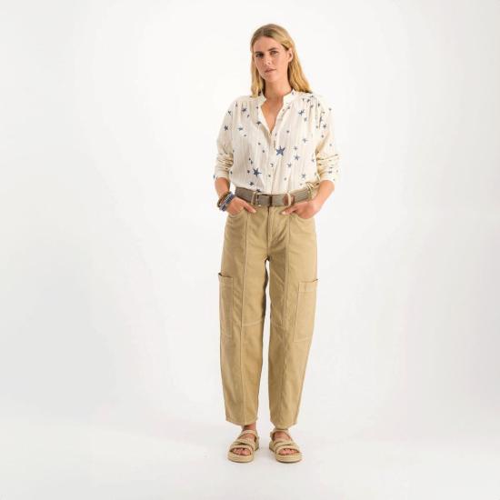  Chloe Stora 스트레이트 팬츠 클로이 스토라 라자스탄 트라우저