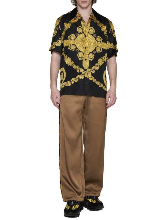  베르사체 스트레이트 팬츠 브라운 팬츠 - VERSACE