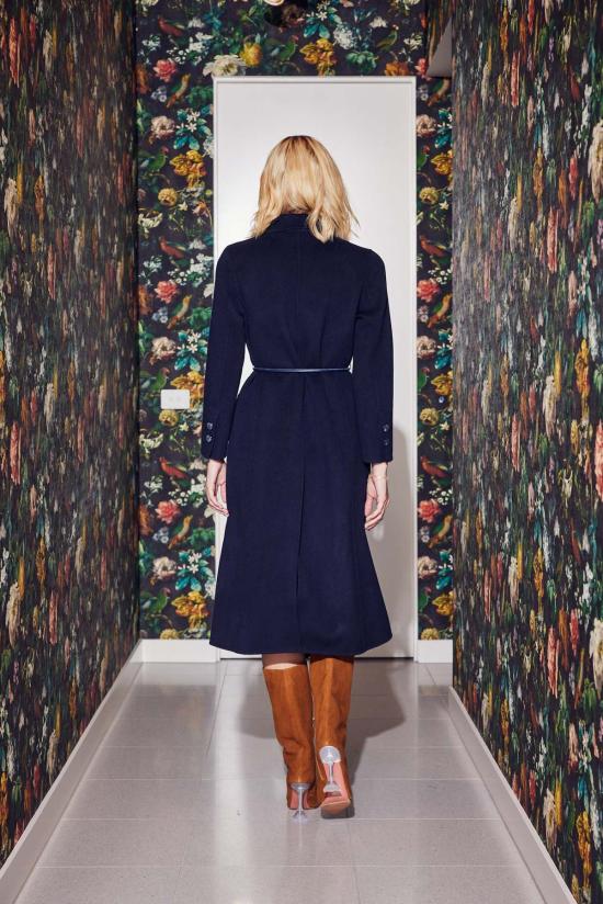  Lindsay Nicholas New York 트렌치 코트 린지 니콜라스 뉴욕 로이스 코트 네이비 - OTHER BRANDS