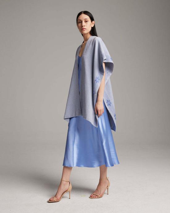  보즈 가디건 Voz 코튼 왕글렌 더스터 아이보리/블랙/콘플라워/크림/스카이/콘플라워 - VOZ