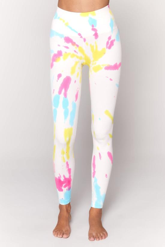  Spiritual Gangster 레깅스 스피리추얼 갱스터 러브 스컬프트  선버스트 타이 다이 - OTHER BRANDS