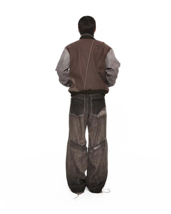  엑슬림 봄버 자켓 Xlim Ep.8 02 재킷 브라운 - XLIM