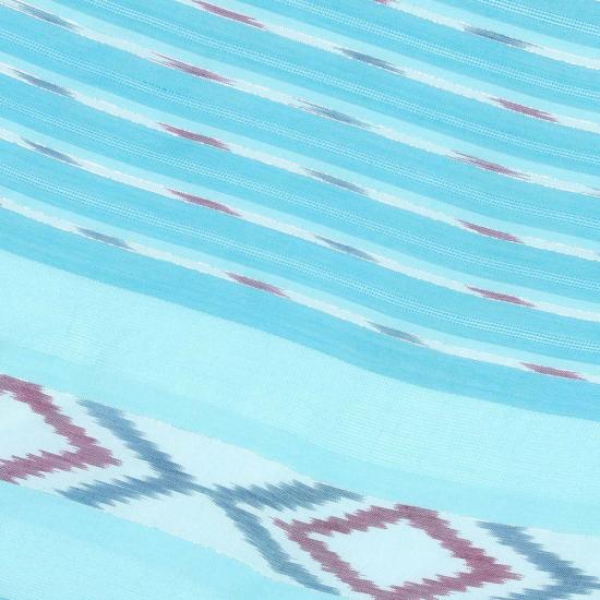  Vismaya 머플러/스카프 비스마야 다이아몬드 스트라이프 태슬 스카프 블루 - OTHER BRANDS