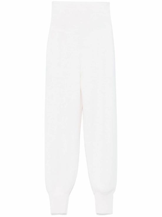  끌로에 스트레이트 팬츠 울 니트 팬츠 화이트