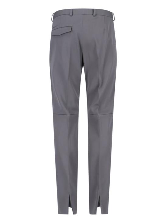  구찌 스트레이트 팬츠 울  그레이 - GUCCI