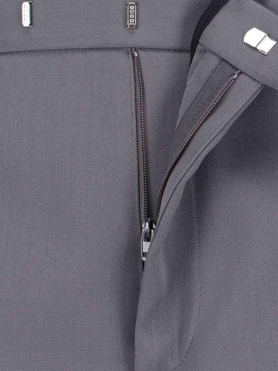  구찌 스트레이트 팬츠 울  그레이 - GUCCI