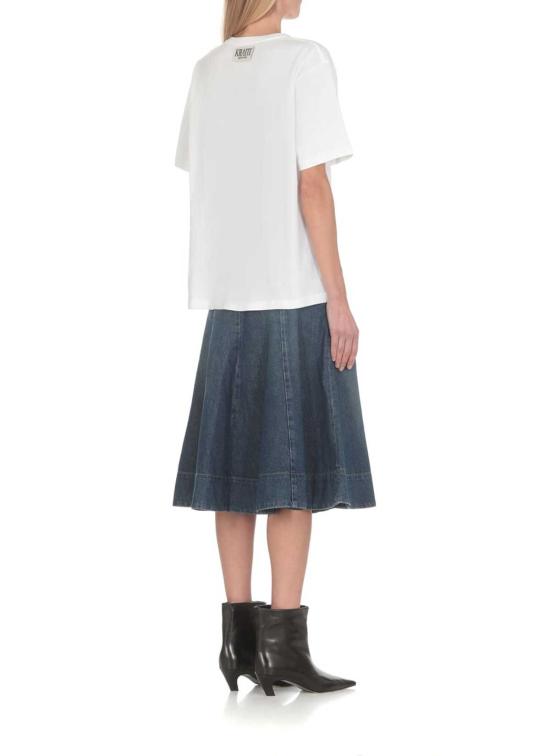  케이트 반팔 티셔츠 카이트 메이 티셔츠 화이트 - KHAITE