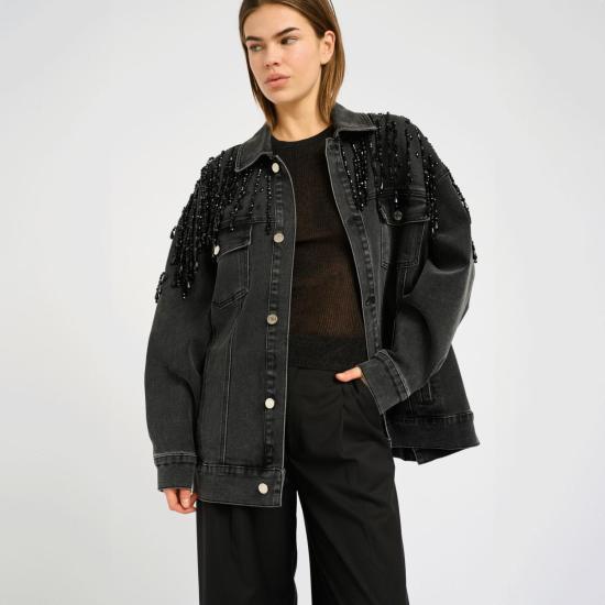  게스투즈 데님 자켓 시밀리나 재킷 애쉬