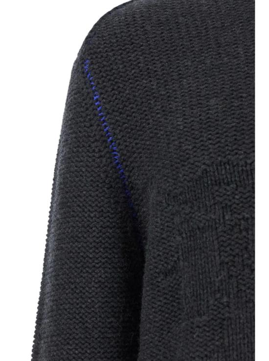  버버리 스웨터 기마기사 자카드 모티브 , 브리스크 - BURBERRY