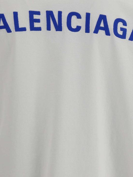  발렌시아가 반팔 티셔츠 로고 티셔츠 - BALENCIAGA