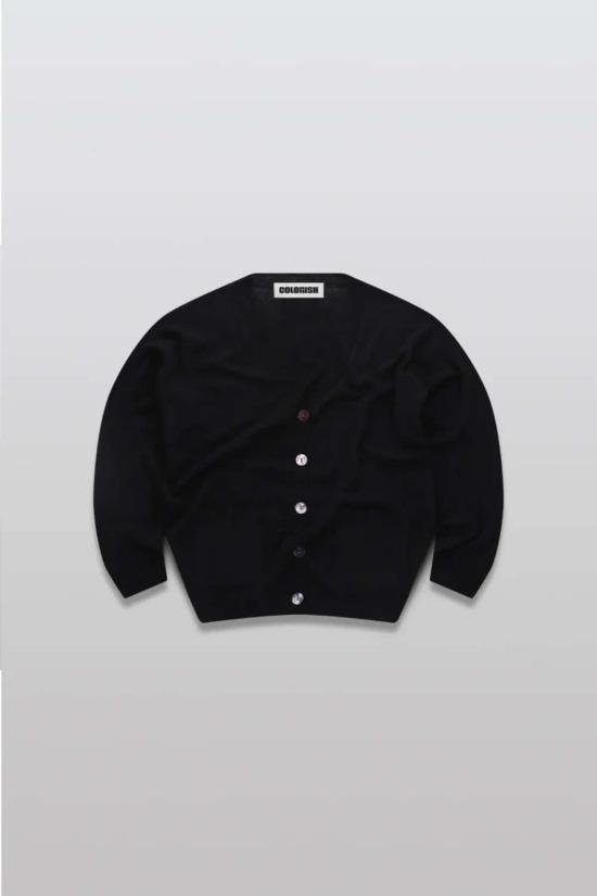  컬러러시 가디건 Colorush 창구 카디건 블랙