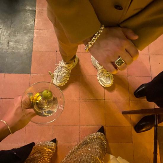  타린 토마스 반지 바베신트 커스텀 체인 사무엘 링 블랙 오닉스 - TARIN THOMAS