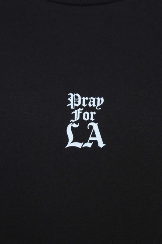  더 셀렉트 반팔 티셔츠 셀렉트 타임즈는 라 티 블랙을 위해 기도합니다 - THE CELECT