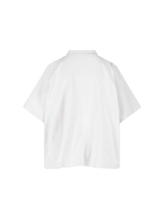  발렌시아가 민소매 티셔츠 로고 크롭 티 - BALENCIAGA