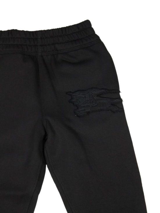  [키즈] 버버리 트레이닝/조거 팬츠 키즈 하의 블랙 - BURBERRY