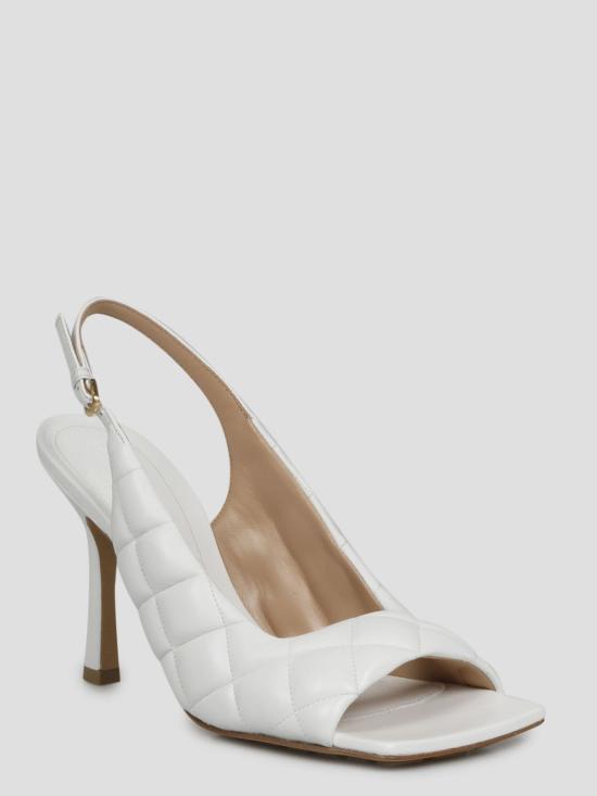  보테가베네타 샌들 보테가 베네타 패딩 슬링백  화이트 - BOTTEGA VENETA