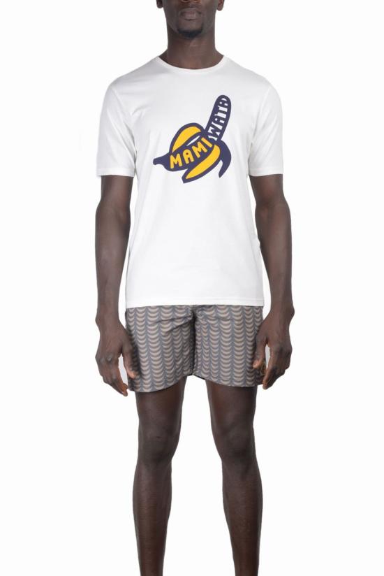  Mami Wata 반팔 티셔츠 마미 와타 바나나 티셔츠 화이트 - OTHER BRANDS