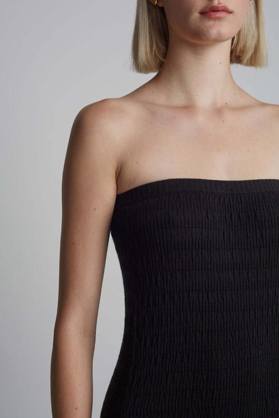  ELEVEN SIX 롱 원피스 일레븐 식스 레일라 드레스 블랙/아이보리 - ELEVEN SIX