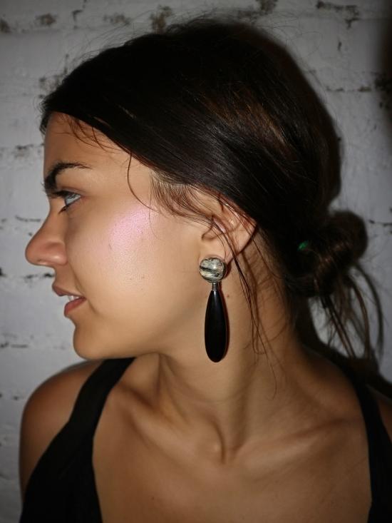  kvk jewelry 이어링 Kvk Jewelry 털매머드 뿔 귀걸이 - OTHER BRANDS