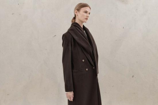  Hyde and Stone 코트 하이드 앤 스톤 페르니엘 울  초콜릿 - OTHER BRANDS