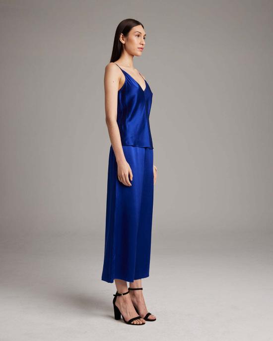  VOZ 스트레이트 팬츠 Voz 실크 퀼로트 팬츠 - OTHER BRANDS