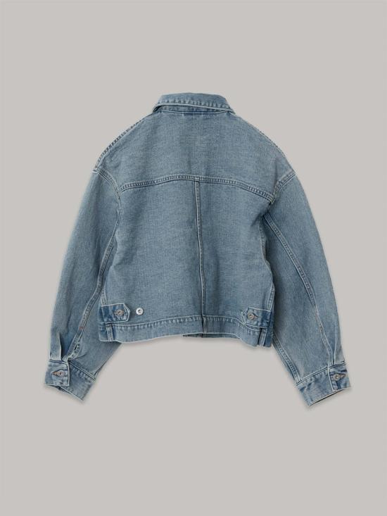  사야카 다비스 뉴욕 데님 자켓 사야카 데이비스 뉴욕 크롭 재킷 - SAYAKA DAVIS NEW YORK