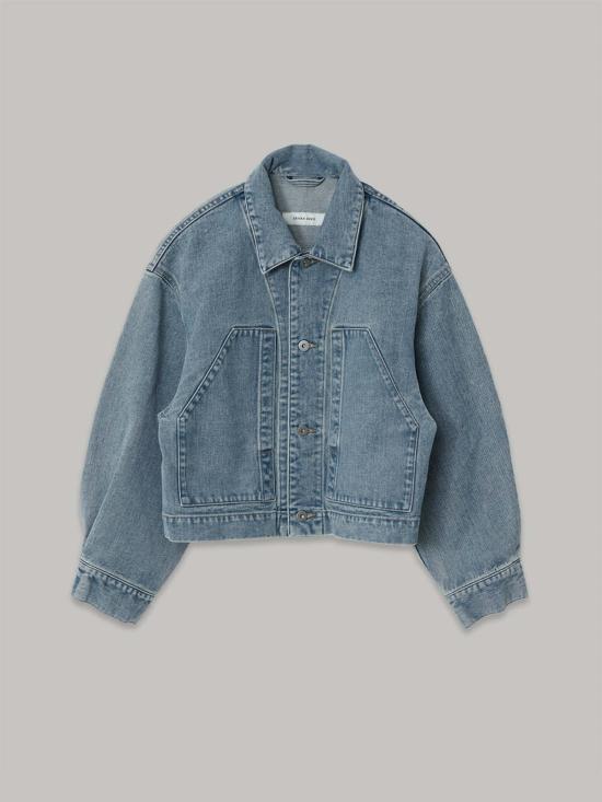  사야카 다비스 뉴욕 데님 자켓 사야카 데이비스 뉴욕 크롭 재킷