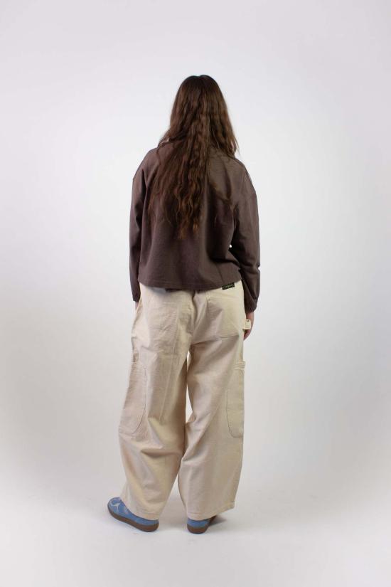  밀스 크롭 팬츠 식사 셰프 판트 - MEALS