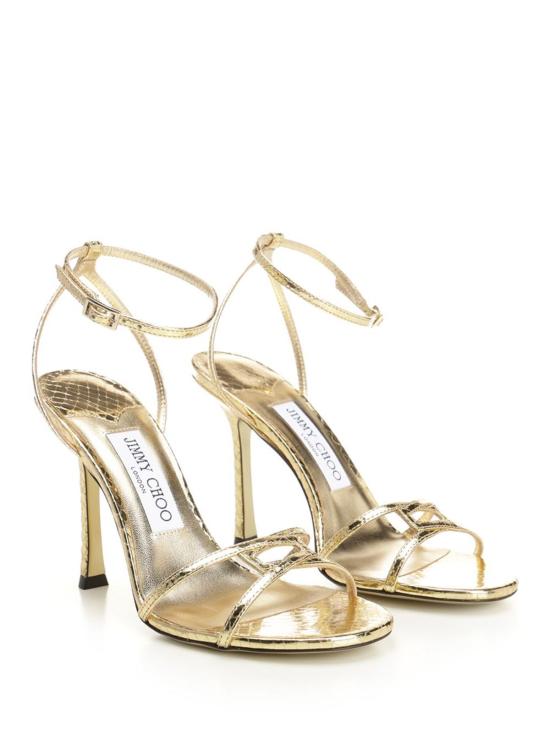  지미추 샌들 레오  골드 - JIMMY CHOO