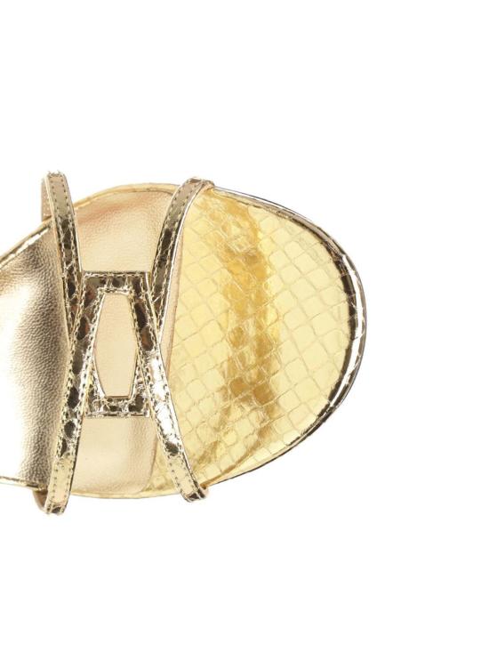  지미추 샌들 레오  골드 - JIMMY CHOO