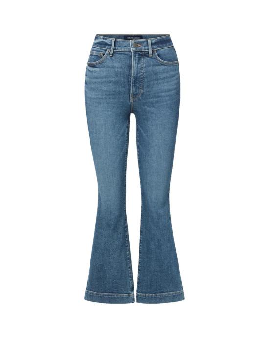  베로니카비어드 데님 팬츠 베로니카 비어드 카슨 킥 플레어 진 로드사이드 블루 - VERONICA BEARD