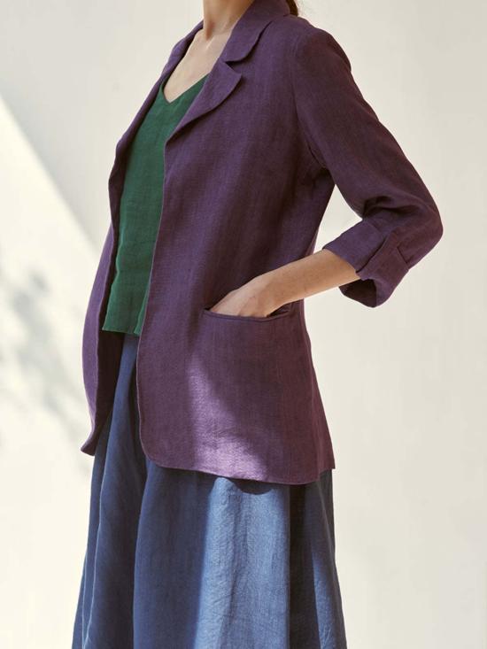  이키비 수트 자켓 오늘의 무드 스커트 세트 - IKKIVI