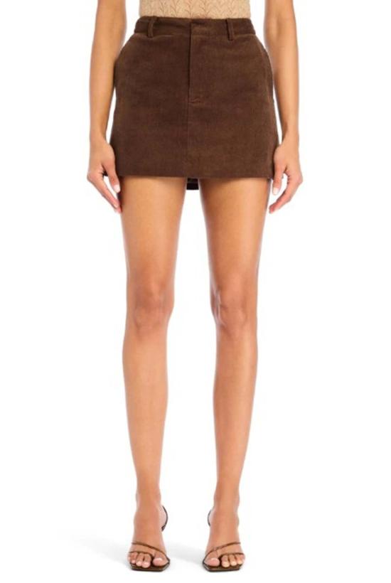  세로야 숏 스커트 세르.오.야 아잘레아 미니스커트 - SER.O.YA