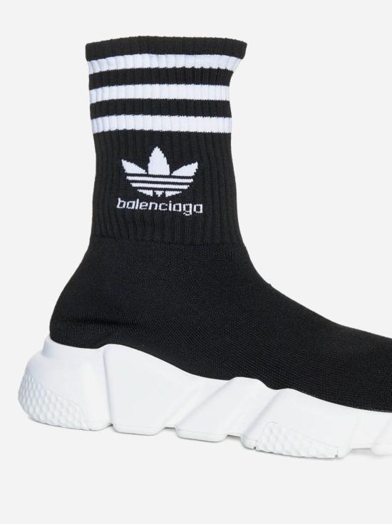  발렌시아가 스니커즈 X 아디다스 스피드  블랙 - BALENCIAGA