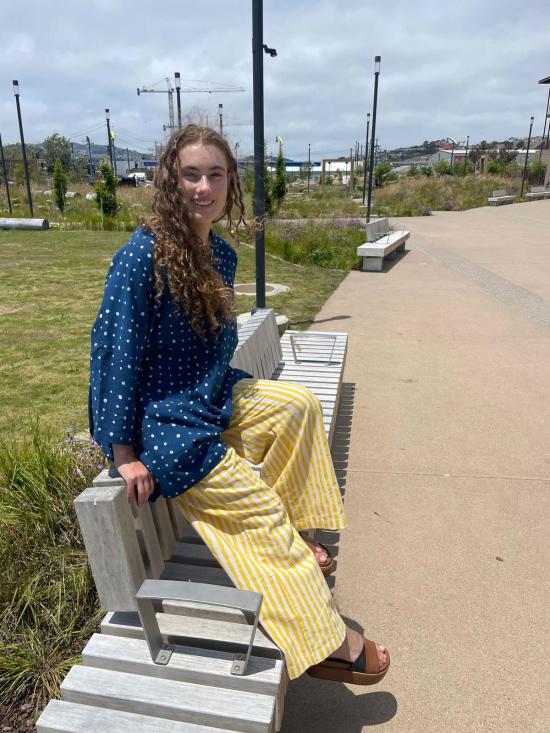  해피 프렌치 갱 숏 원피스 인디고 & 도트 드레스 인디고/도트 - HAPPY FRENCH GANG