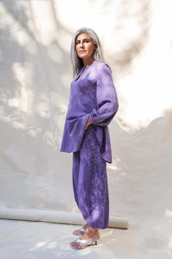  Abacaxi 스트레이트 팬츠 아바카시 배럴 스모크 팬츠 - OTHER BRANDS