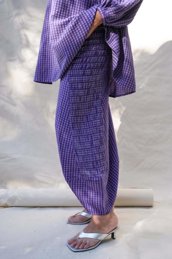  Abacaxi 스트레이트 팬츠 아바카시 배럴 스모크 팬츠 - OTHER BRANDS