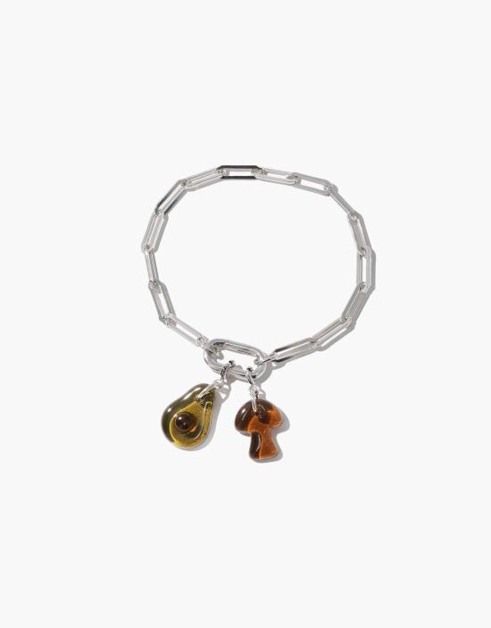  Cled 바디 주얼리 클레드 D 아이콘 체인 팔찌 스털링 실버 - OTHER BRANDS