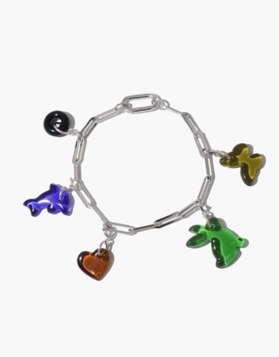  클레드 바디 주얼리 D 아이콘 체인 팔찌 스털링 실버 - CLED