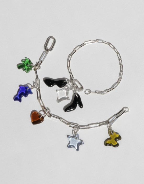  클레드 바디 주얼리 D 아이콘 체인 팔찌 스털링 실버 - CLED